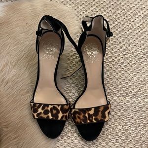 Vince Camino heels animal print